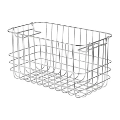 Mette Ditmer Store-it storage basket small, Chrome Silver-coloured Outlet