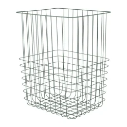 Mette Ditmer Store-it storage basket with cotton bag large, Thyme Green Best