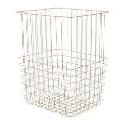 Mette Ditmer Store-it storage basket with cotton bag large, Sand Beige