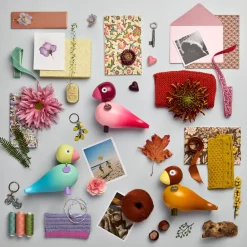 Kay Bojesen Denmark Story bird, Passion Pink Sale