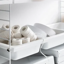 String bowl shelf, , 78x30 cm Beige Online