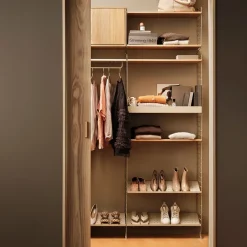 String cabinet with flip door, Ash stain, 78x30 cm Black Best