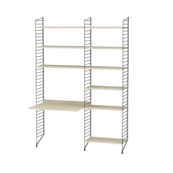 String children's room ash & black - Combination D Beige New