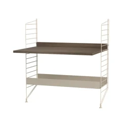 String children's room combination A - walnut & beige Brown Clearance