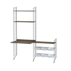 String children's room walnut & black - Combination E Brown Best