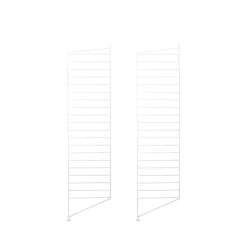 String floor panels, , 115x30 cm, 2-pack White Online