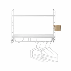 String hall wall shelf, White Discount