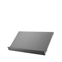 String magazine shelf wood, , 58x30 cm Grey Best