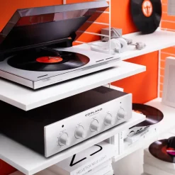 String media shelf, , 58x47 cm White