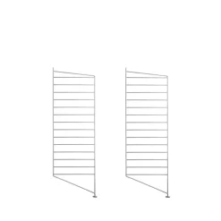 String Outdoor floor panel, Galvanized, 85x30cm, 2-pack Grey