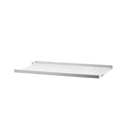 String Outdoor shelf, Galvanized-58x30 cm-low edge Grey Outlet