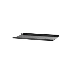 String shelf metal, , 58x30 cm, low edge Black Discount
