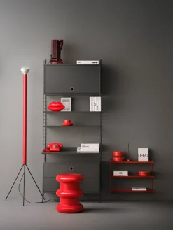 String shelf Pocket metal, Oxtorg Red Clearance