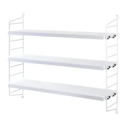 String Shelf Pocket , White Hot