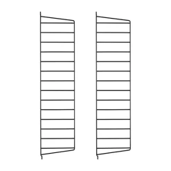 String wall panels, , 75x20 cm, 2-pack Black Discount