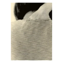 Paper Collective Striped Shirt poster, 30x40 cm YellowBlack Discount