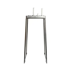 Born In Sweden Stumpastaken candle holder base, Silver Silver-coloured