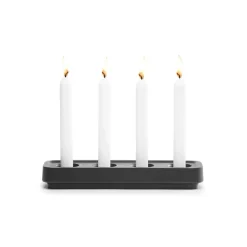 Born In Sweden Stumpastaken candle holder , long Black Hot