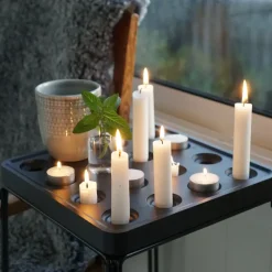 Born In Sweden Stumpastaken candle holder , large Black Discount