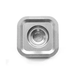 Born In Sweden Stumpastaken candle holder Ettan, polished aluminum Silver-coloured Sale