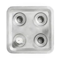 Born In Sweden Stumpastaken Four, Aluminum Silver-coloured Outlet