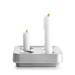 Born In Sweden Stumpastaken Four, Polished aluminum Silver-coloured Clearance