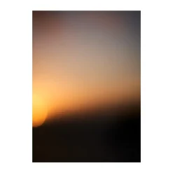 Paper Collective Sunset 02 poster, 30x40 cm OrangeBlack