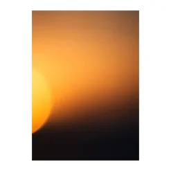 Paper Collective Sunset 01 poster, 30x40 cm OrangeBlack