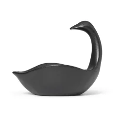 Ferm Living Swan Centrepiece, Black Outlet