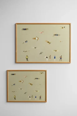 Fine Little Day Swimmers poster, , 40x50 cm Beige Discount