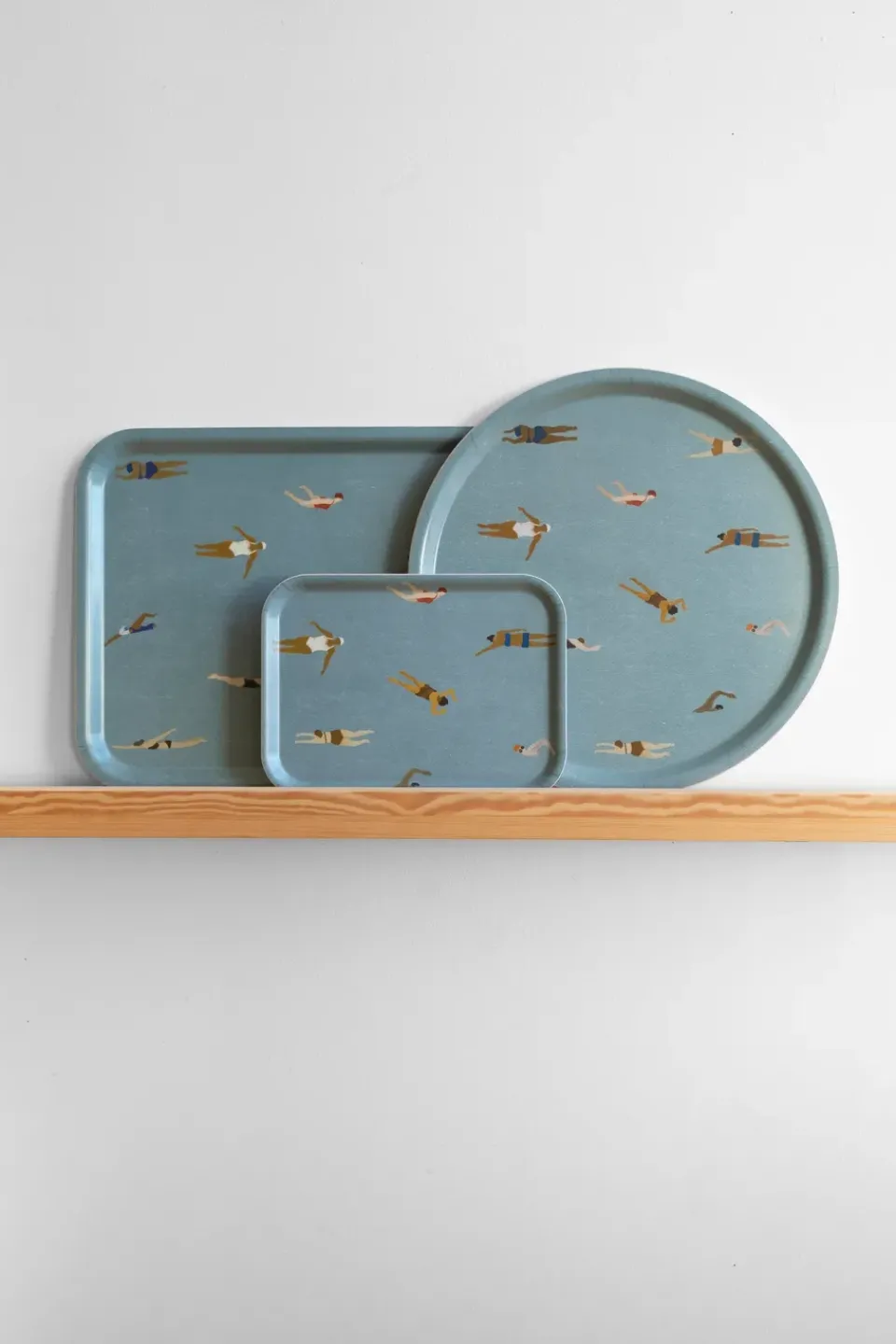 Fine Little Day Swimmers tray 20x27 cm, Blue BlueMulti New
