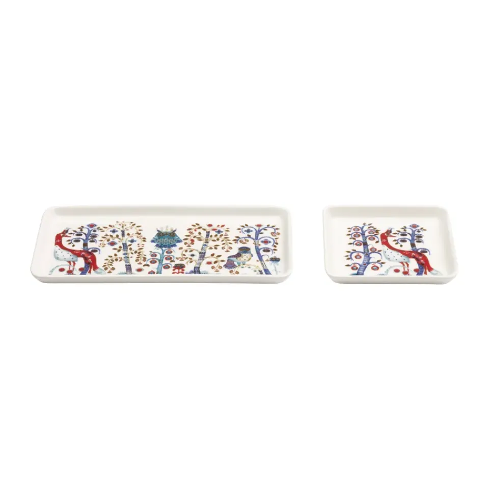 Iittala Taika plate 12x24 cm, White Hot