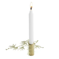 Pluto Design Tall candle small, Gold Gold-coloured Outlet