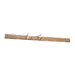 Essem Design Tamburin coat hook 73.5 cm, Oak-white Brown Discount