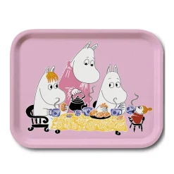Opto Design Teaparty Moomin tray, Pink Sale