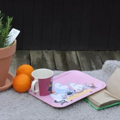 Opto Design Teaparty Moomin tray, Pink Sale