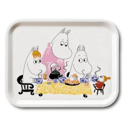 Opto Design Teaparty Moomin tray, White Hot