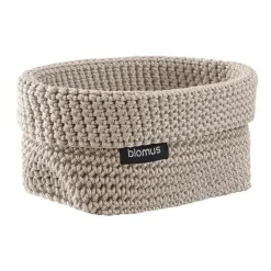Blomus Tela textile basket M 10x15 cm, Moonbeam Beige Sale