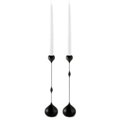 KLONG Tender candle holder high, Black Best
