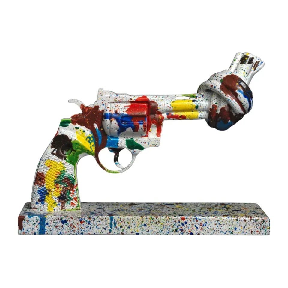 Non Violence Tennis for Peace Decoration 40 cm, Multi Discount