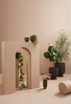 AYTM Terra flower pot-vase Ø20 cm, Java Brown Online