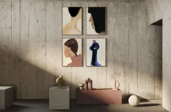 Paper Collective The Black Hair poster, 50x70 cm BlackBrownBeige Sale