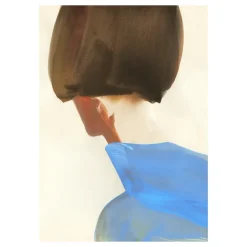 Paper Collective The Blue Cape poster, 30x40 cm BeigeBlueBrownMulti Hot