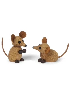 Spring Copenhagen The city mouse decoration, Oak Brown Best