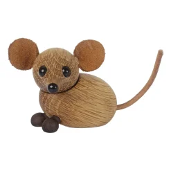 Spring Copenhagen The country mouse decoration, Oak Brown Hot