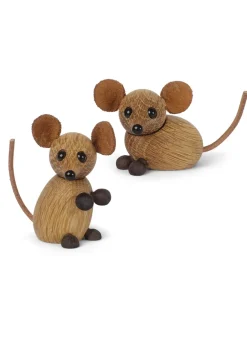 Spring Copenhagen The country mouse decoration, Oak Brown Hot