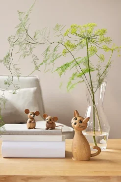 Spring Copenhagen The country mouse decoration, Oak Brown Hot