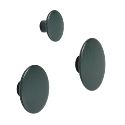 Muuto The Dots clothes hook dark , Large Green Best