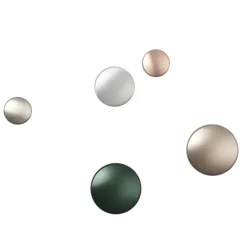 Muuto The Dots clothes hook metal 5 cm, Dark Green Discount