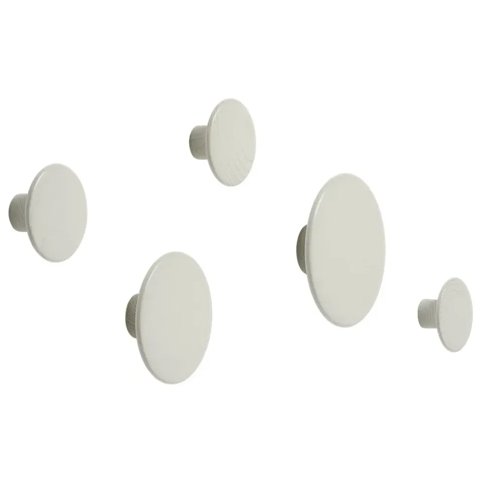 Muuto The Dots clothes hook off-, XS White